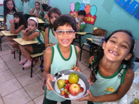 Obá! Comer para poder crescer!