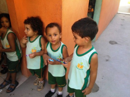 Hora da escovação!